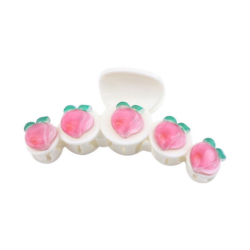 Kẹp tóc mini màu hồng dễ thương dành cho nữ