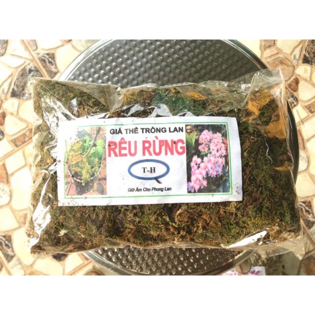 [ Giá Rẻ ] Rêu Rừng 150g (Giá thể trồng lan )- Giá Thể Trồng Lan- Dớn Trồng Lan- Rêu Rừng Trồng Phong Lan- Rêu Rừng