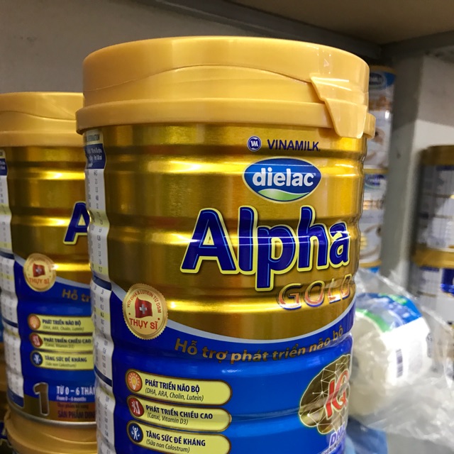 Sữa bột Dielac Alpha Gold 2 HT 900g