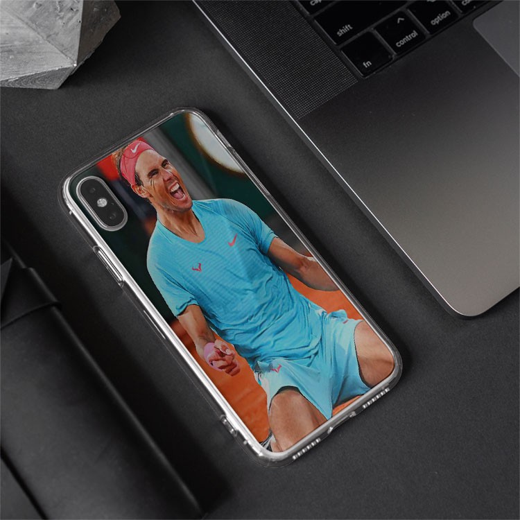 Ốp lưng Rafael Nadal Cầu thủ Tennis thế giới Iphone từ 5 đến Xs Max/11/11 Promax/12/12 Promax CHUSPO21319