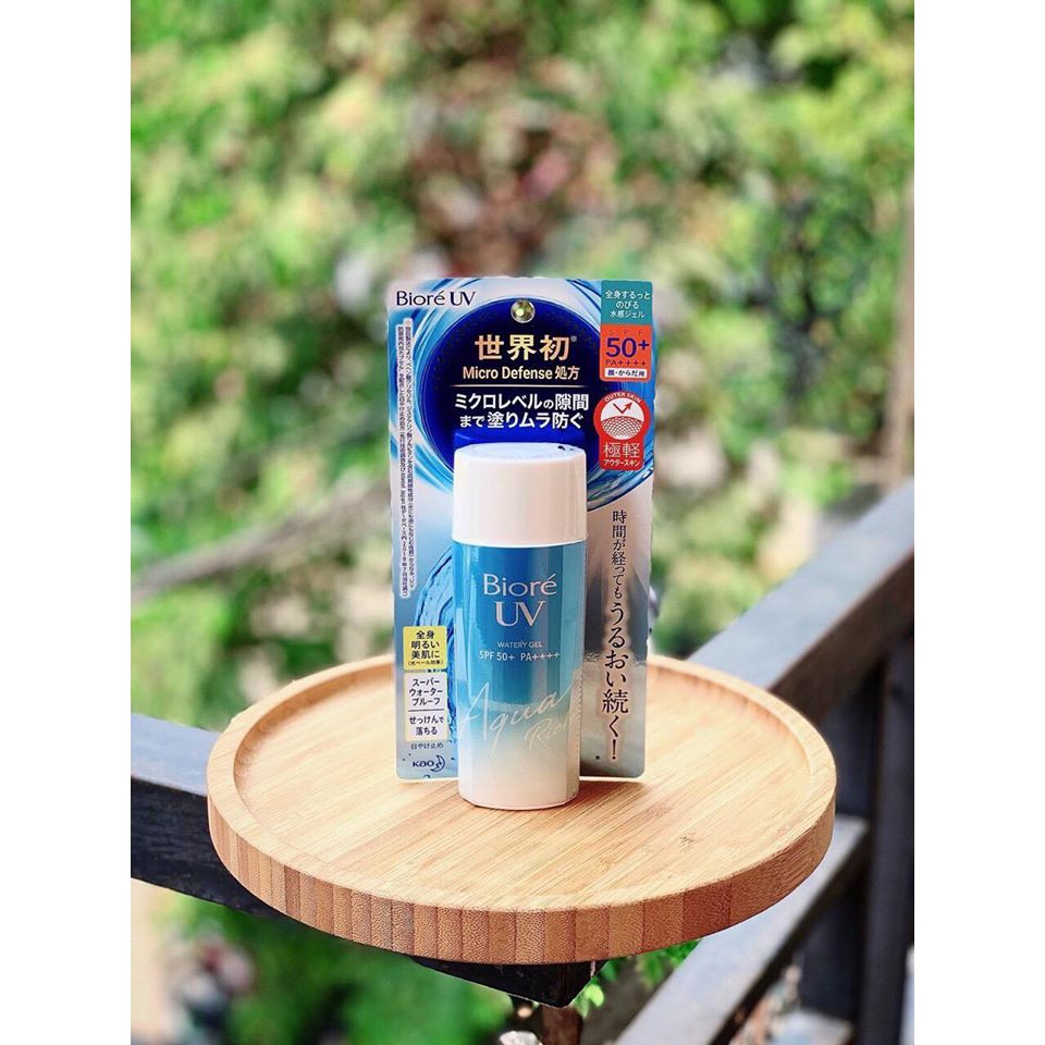 Kem chống nắng Biore Aqua Rich Watery Gel 90ml SPF50+ PA++++ ( Nhật Bản)