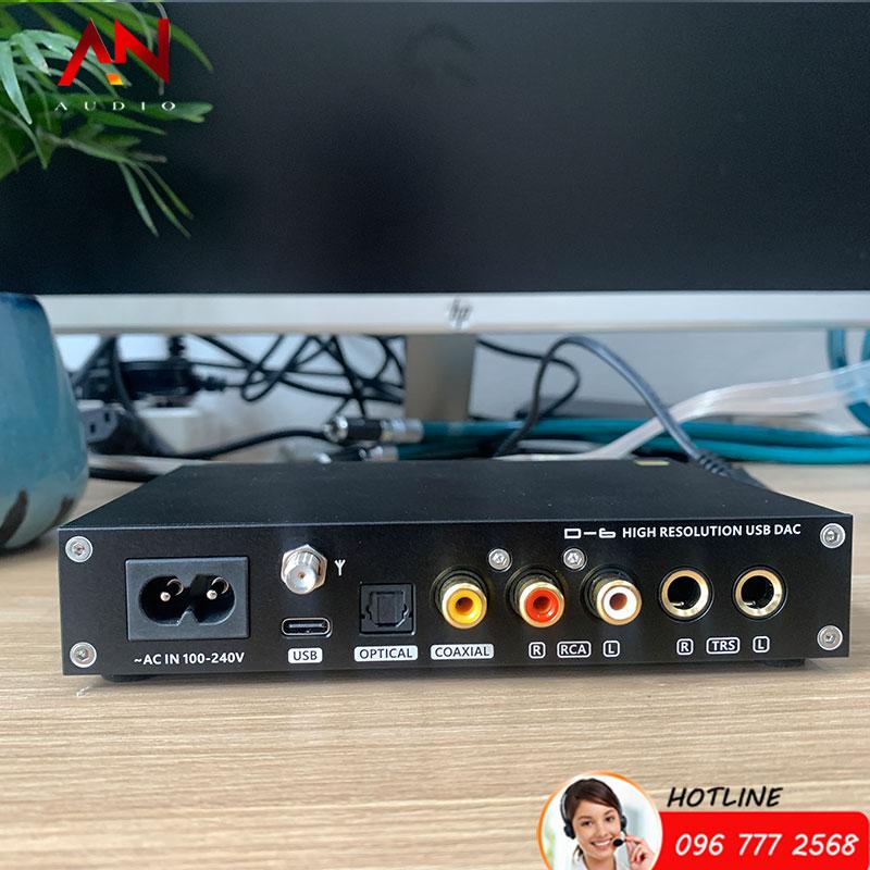DAC SMSL D-6 Làn Sóng Mới Phân Khúc Tầm Trung – Chip 2x AK4493S XMOS Bluetooth 5.1