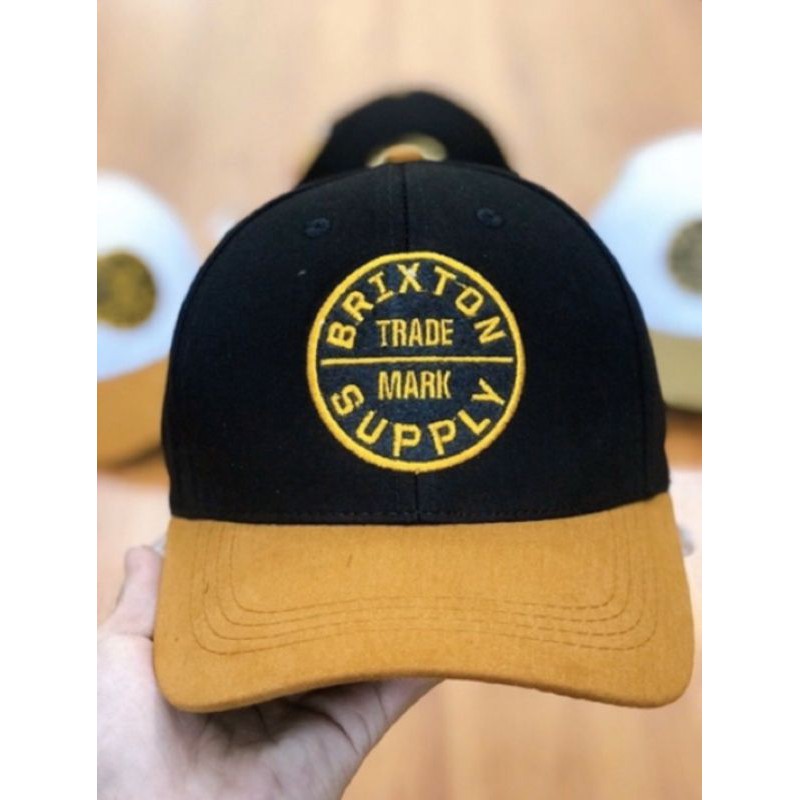 NÓN KẾT KAKI LOGO TRÒN PHỐI MÀU CHẤT KAKI DÀY, NÓN THỜI TRANG NAM NỮ