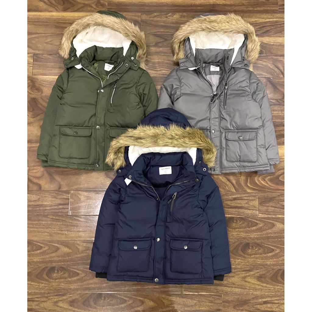Áo phao Parka OldNavy VNXK nhiều màu cho bé
