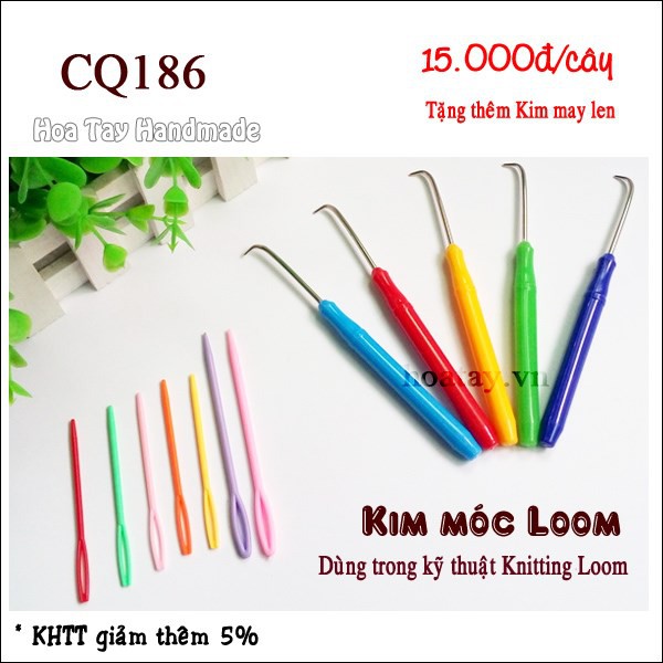 Kim móc Loom ( Kitting Loom) - Hoa Tay Handmade