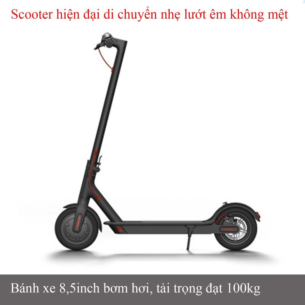 Xe scooter điện cao cấp có thể gấp gọn