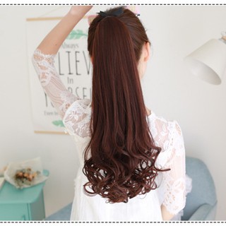 Tóc Nữ Xinh Xắn Nhiều Kiểu Dáng Xoăn Thẳng, Tóc Cột Nơ Xinh Thời Trang