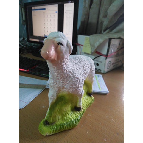 Tượng Cừu Lớn Thạch Cao