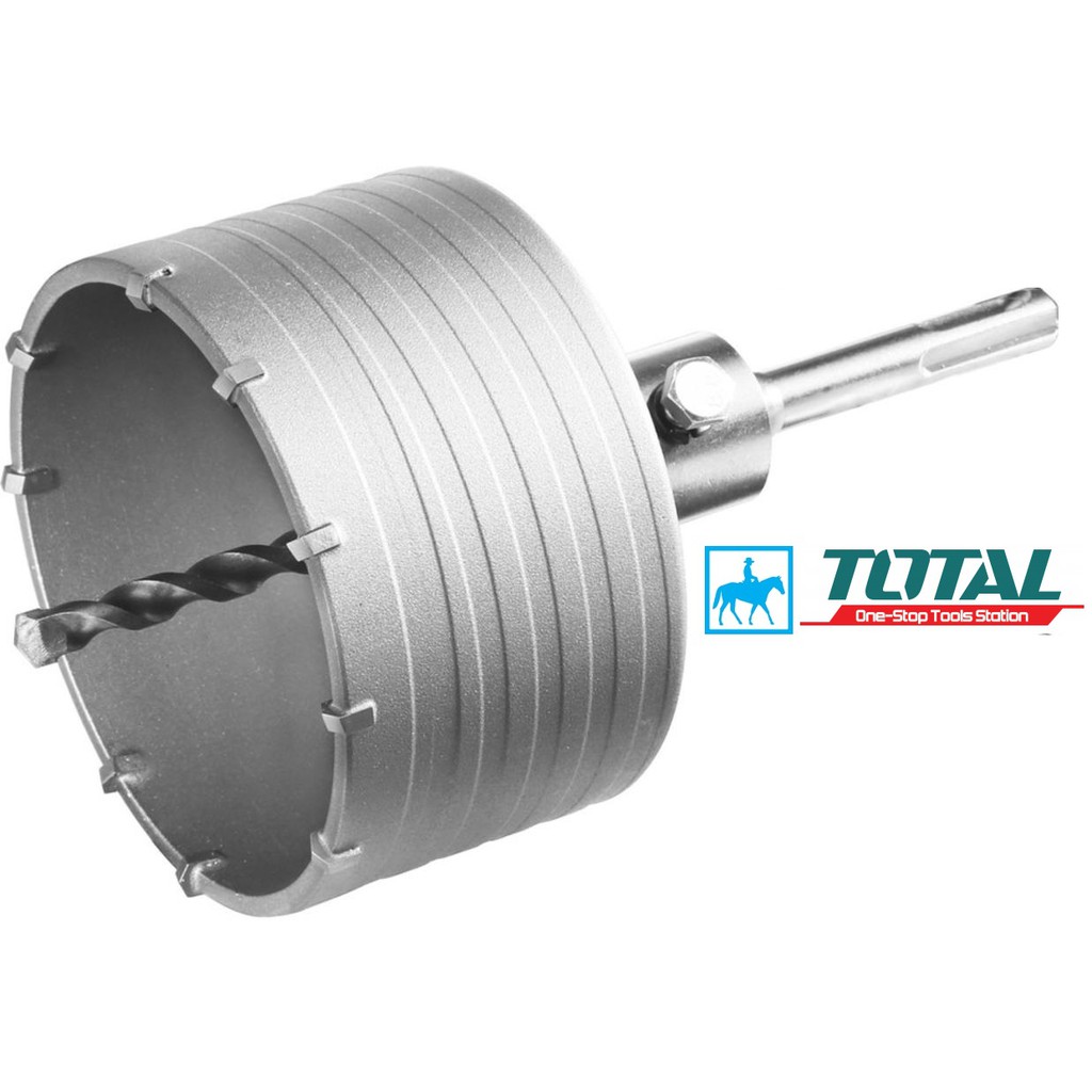 TOTAL Mũi khoan lỗ khoét lỗ tường bê tông 100mm TAC431001