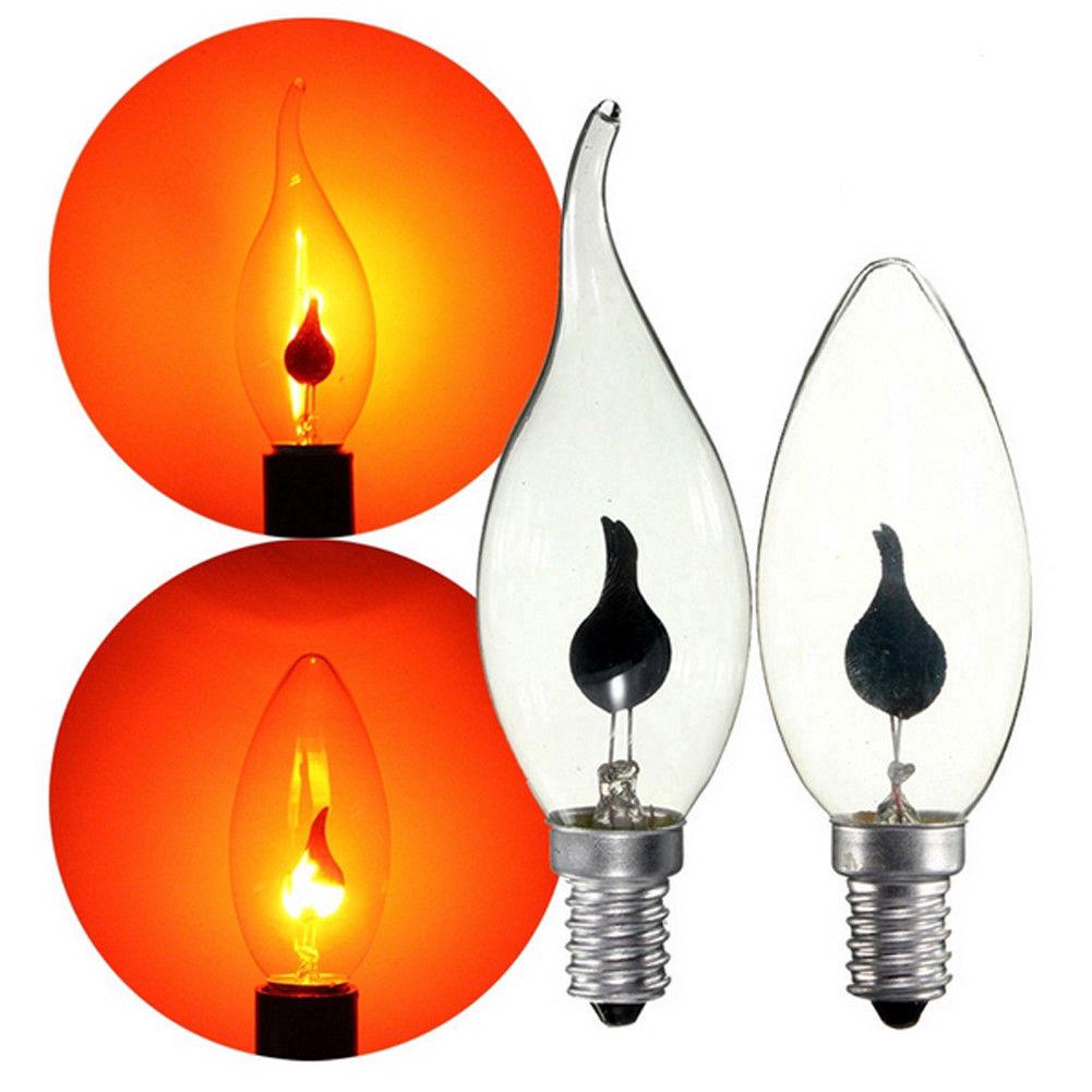 Bóng đèn LED hình ngọn lửa E14/E27 cho trang trí tiệc