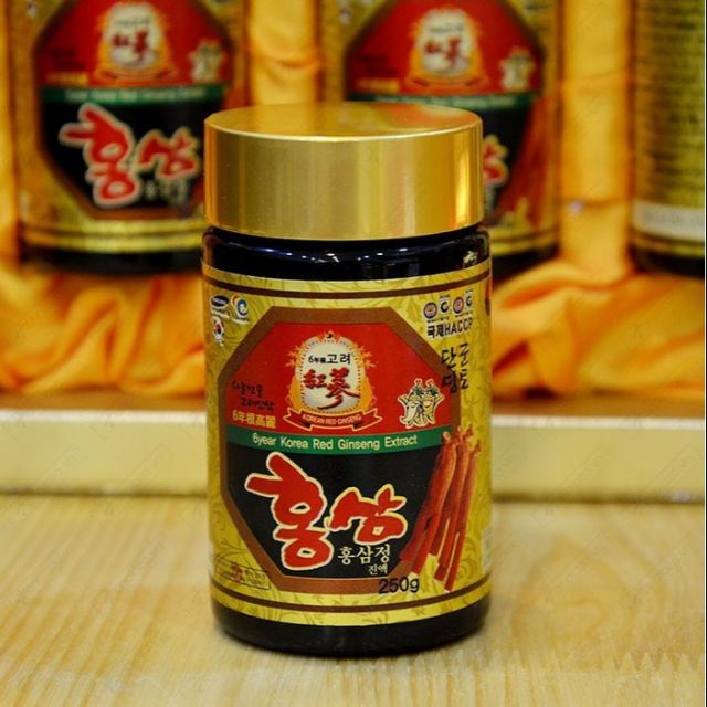 Cao hồng sâm Baby Hàn Quốc, Lọ to 250gr. Cấy nano trong spa