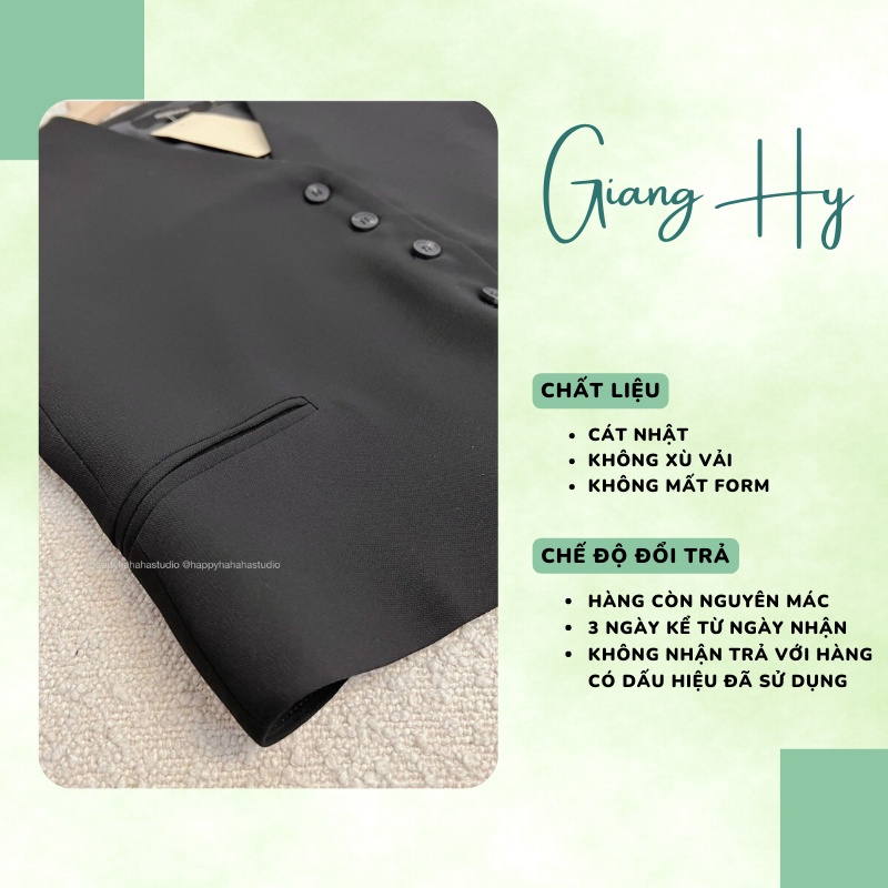 Áo sơ mi nữ cổ vest ngắn tay form rộng công sở SM VEST CÁT NHẬT