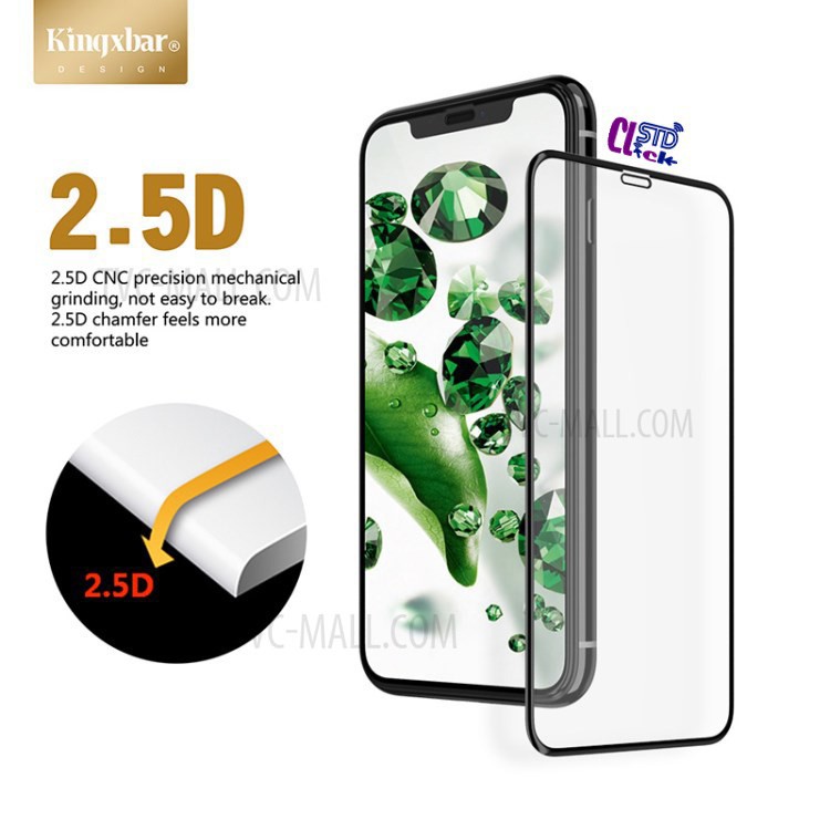 MIẾNG DÁN CƯỜNG LỰC IPHONE XS MAX 12D TEMPERED GLASS HÀNG CHUẨN