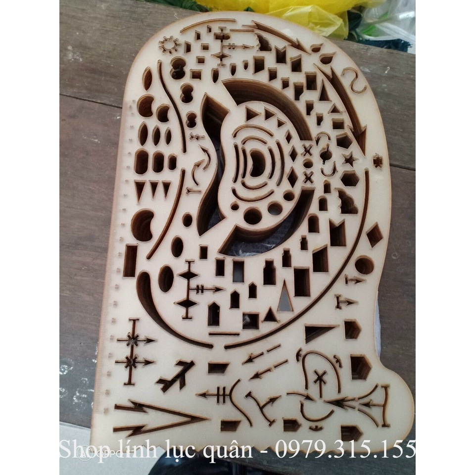 Thước chỉ huy tham mưu mẫu 2