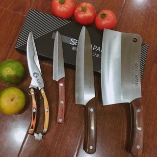 Bộ 4 món dao kéo nhật