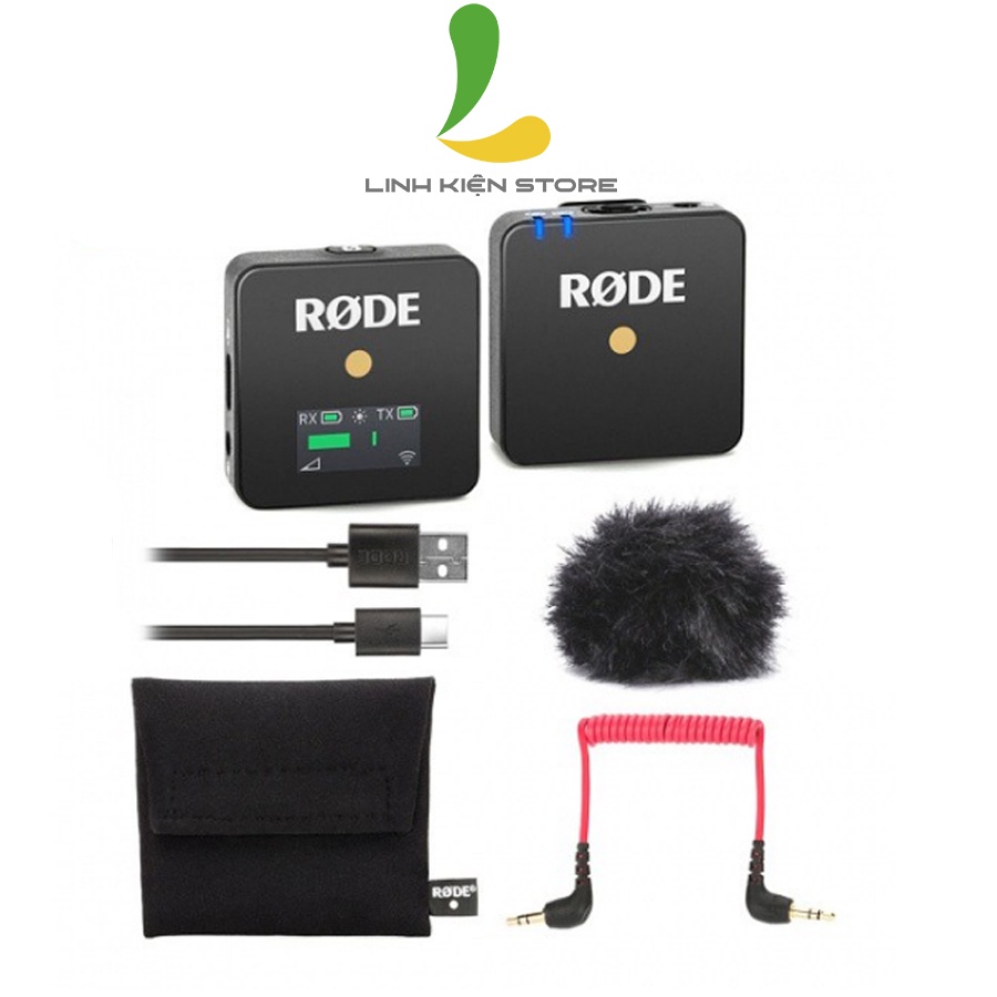 Mic cài áo RODE WireLess GO - Micro thu âm không dây RODE - Siêu nhẹ và siêu nhỏ gọn