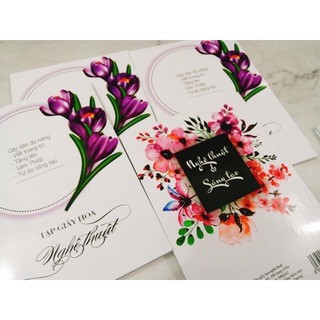 Sổ giấy hoa a5 Ánh Dương