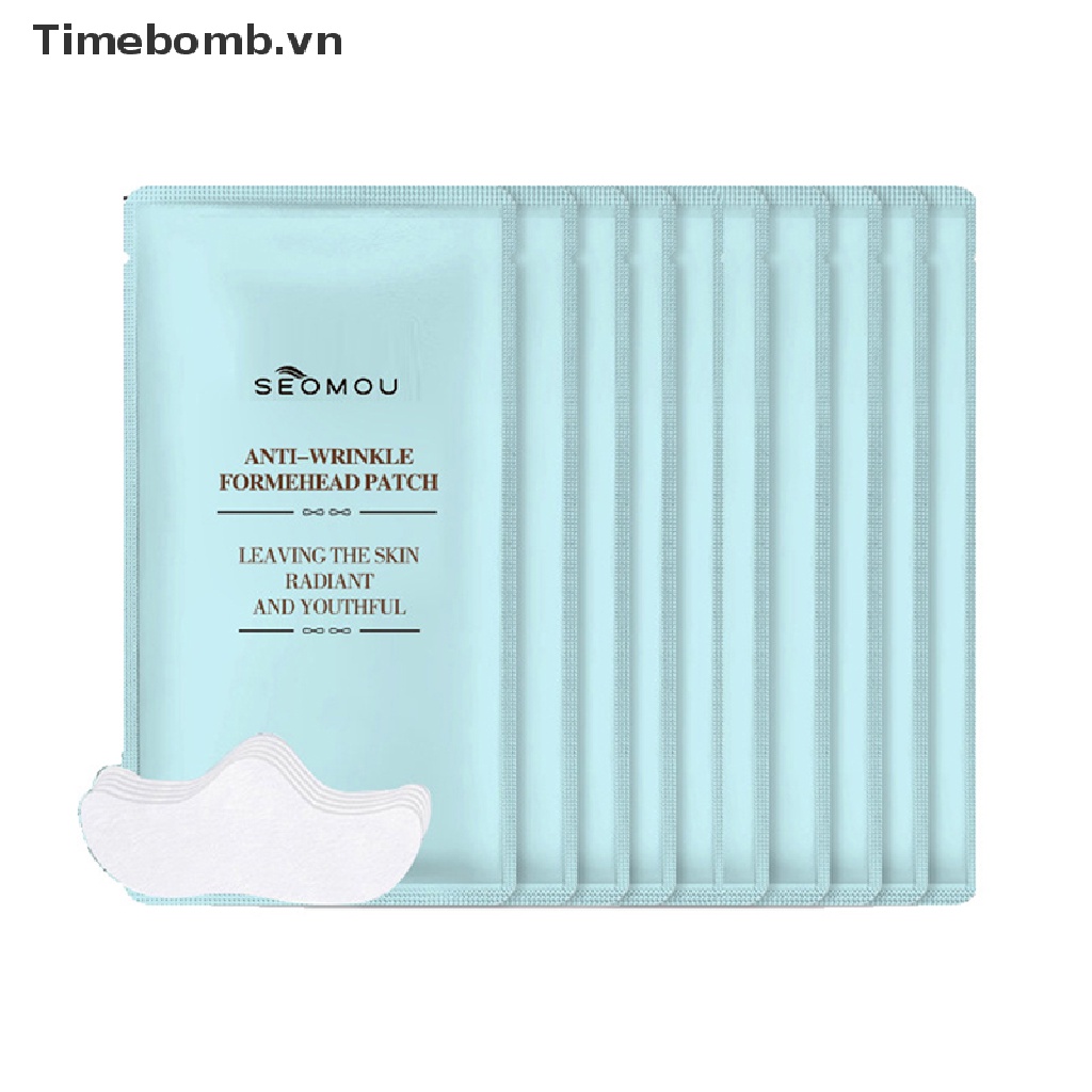Hộp 10 Miếng Dán Trán Dưỡng Ẩm Cải Thiện Nếp Nhăn