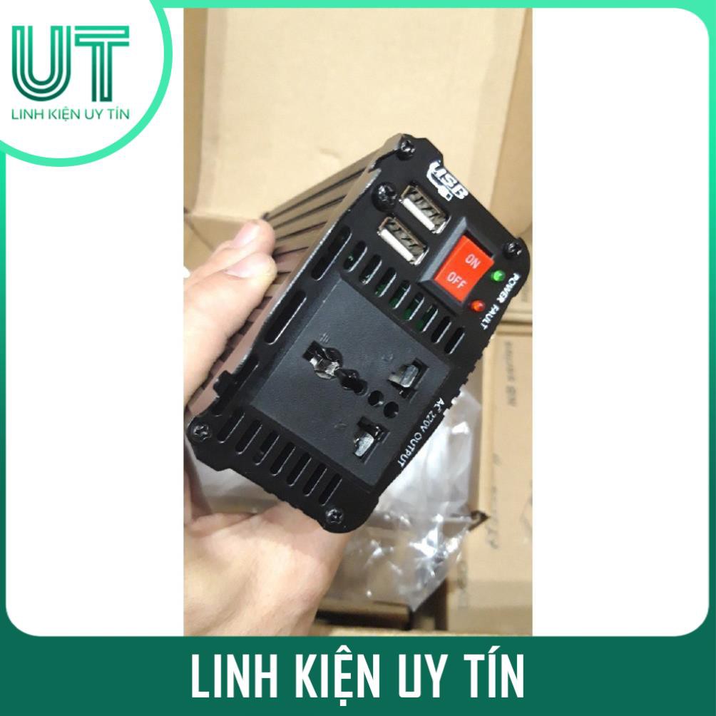 Bộ chuyển đổi nguồn điện từ 12V lên 220V công suất 1000W BYGD, Bộ Kích Điện 12V lên 220V