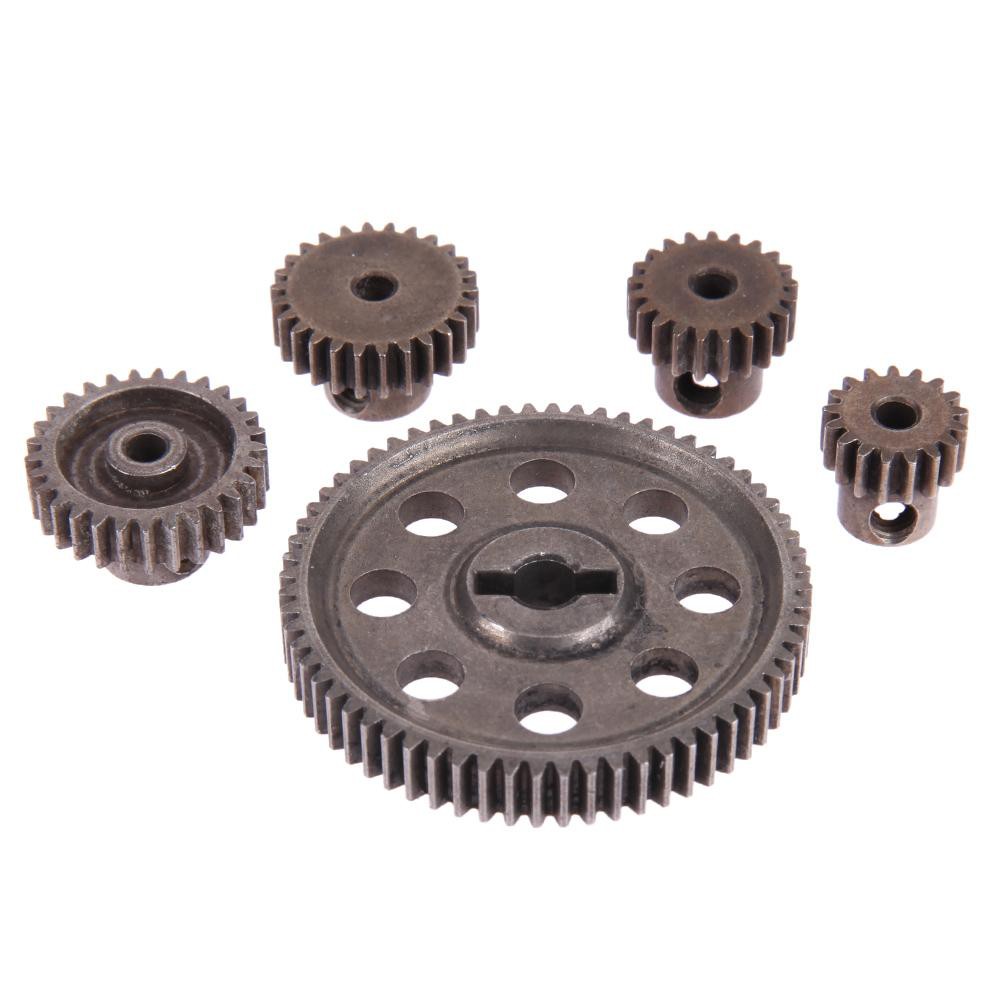 Set 5 bánh răng nhiều kích cỡ cho xe đồ chơi điều khiển từ xa HSP tru
