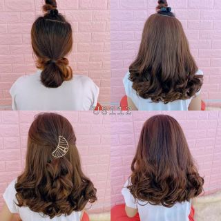 Tóc kẹp u xoăn ngắn 8112