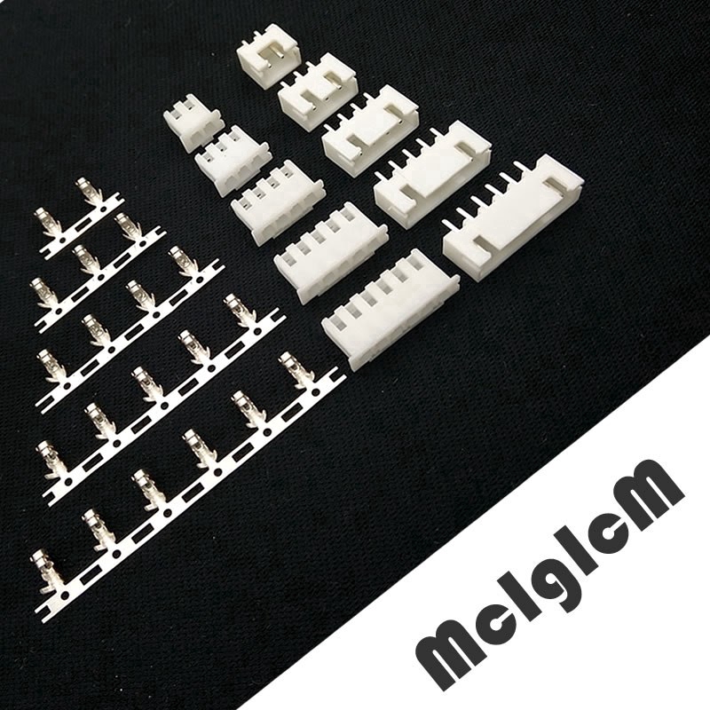Set đầu nối dây điện Xh2.54 + vỏ 2pin 3pin