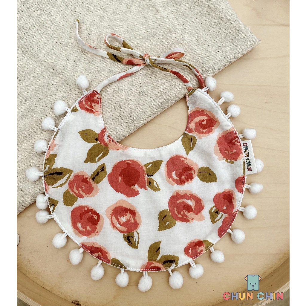 Yếm CHUNCHIN - Vải xô đũi, thiết kế cao cấp dành cho bé
