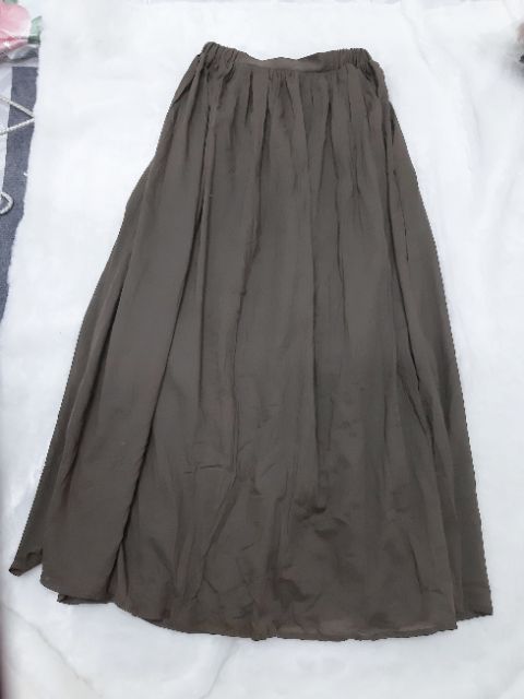 Chân váy maxi cotton 3 màu xuất dư | BigBuy360 - bigbuy360.vn