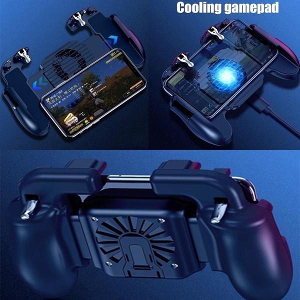 Tay cầm chơi game pubg mobile có quạt ♥️Freeship♥️ Giảm 30k khi nhập MAYT30 - Nút bắn pubg tay cầm chơi pubg mobile | BigBuy360 - bigbuy360.vn