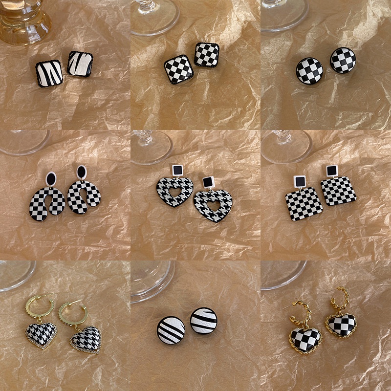 Bông Tai Mạ Bạc 925 Hình Bàn Tay Phong Cách Pháp Cổ Điển Thời Trang Cho Nữ