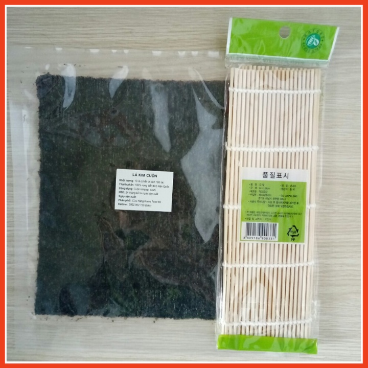 Rong Biển Cuộn Cơm 10 lá [Chiết từ bịch 100 Lá] | BigBuy360 - bigbuy360.vn