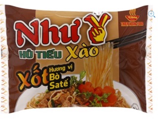 Hủ tiếu xào như ý hương vị sốt bò sa tế gói 70g