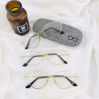 Kính giả cận mắt mèo