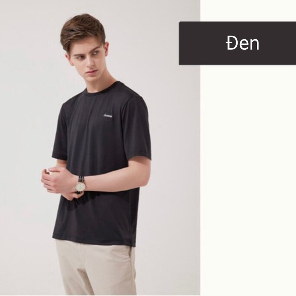 Áo thun nam áo phông cộc tay cổ tròn thể thao xuất Hàn AN225