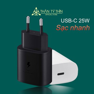 Củ sạc nhanh samsung chính hãng usb type c 25w - công nghệ sạc siêu nhanh power delivery