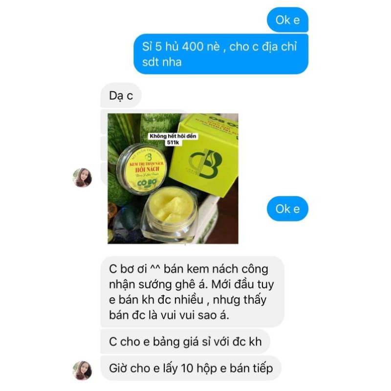 Kem giảm thâm nách- hôi nách cô bơ | BigBuy360 - bigbuy360.vn
