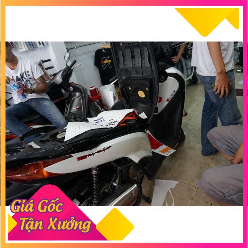 Tem hông và tem phuộc các loại.  (Ảnh Sp thật)