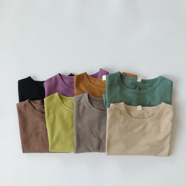 Áo thun ba lỗ Hàn Quốc cho bé trai bé gái size 80-130