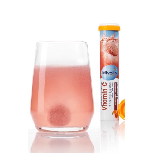 Viên sủi Mivolis vitamin tổng hợp hỗ trợ tăng cường hệ miễn dịch 20 viên - Hàng Đức, Shop Mecici