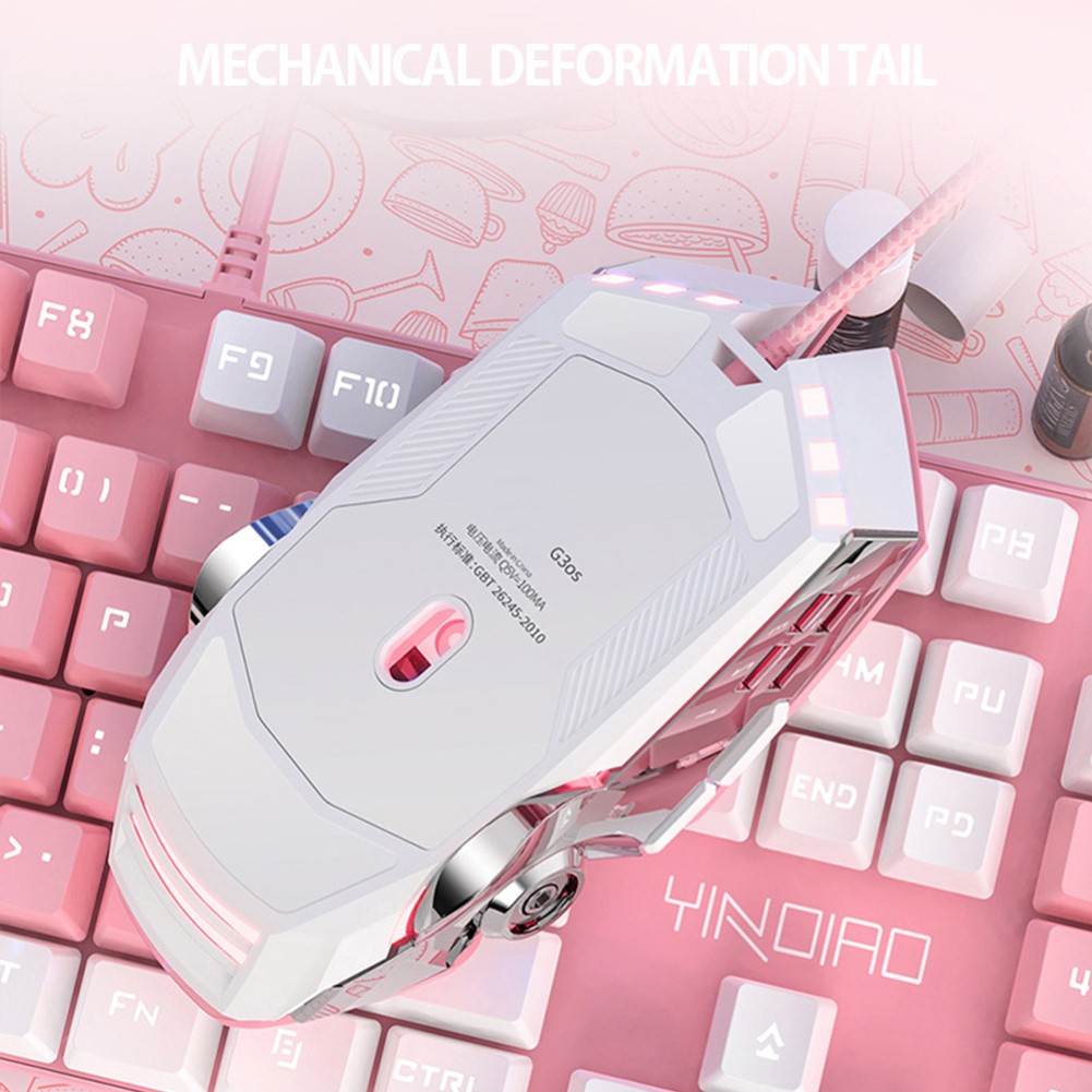 Chuột Gaming Hel + G3os 4 Dpi Có Đèn Led Nền