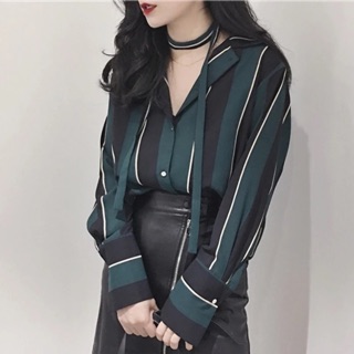 Áo sơ mi cách điệu phong cách hàn quốc