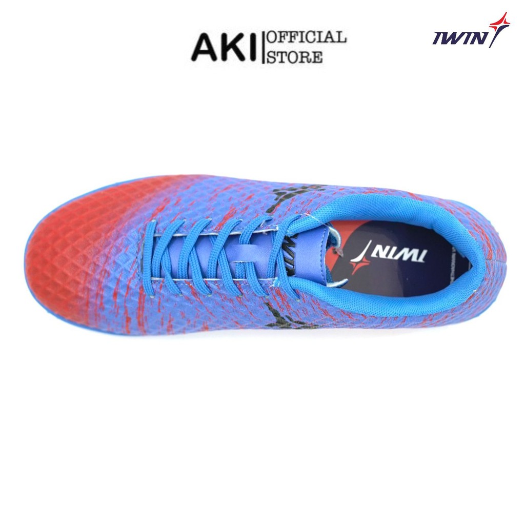 Giày đá bóng nam cỏ nhân tạo Iwin Impro Xanh Dương thể thao chính hãng cao cấp - IW007