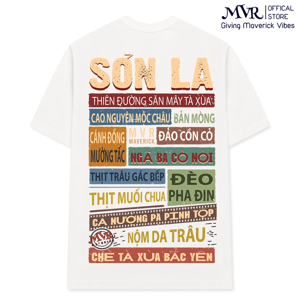 ÁO THUN Sơn La under form unisex rộng tay dài lỡ genZ ao cap gia đình phông cotton fact localbrand MVR BB4189