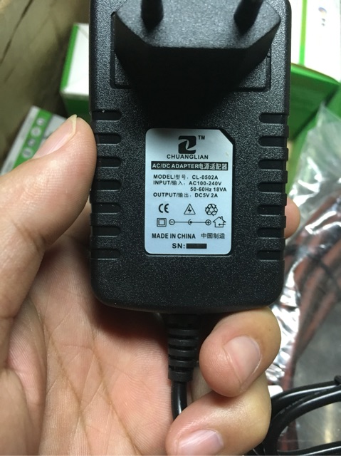 Adapter 5V-2A chuẩn.nguồn chuyên cho camera wifi,Tivi box