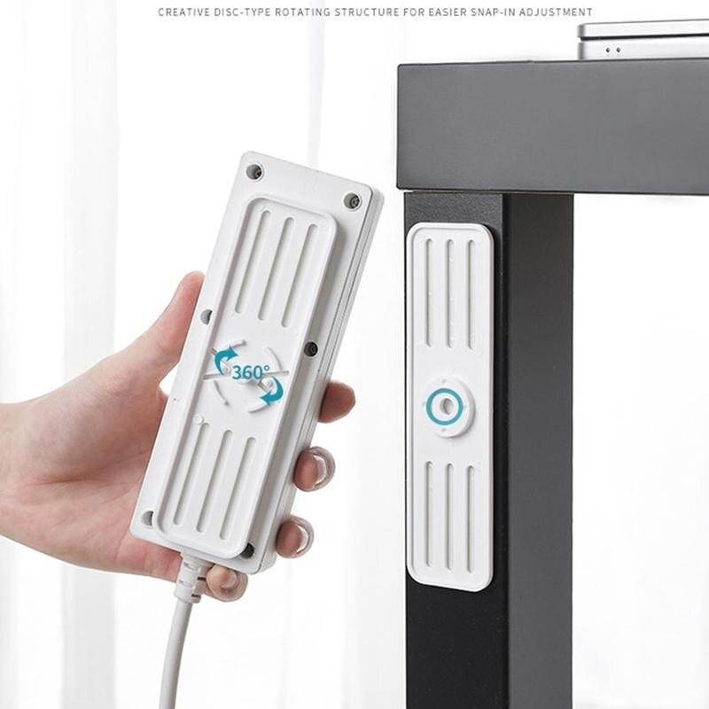 POWER Dụng Cụ Cố Định Dây Cáp Gắn Tường Xoay 360 Độ Tiện Dụng