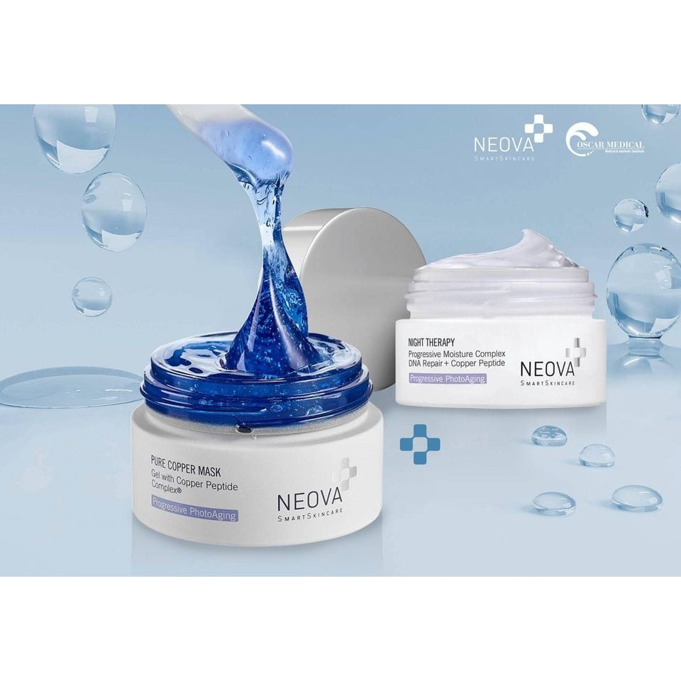 Mặt nạ đồng siêu hồi phục nguyên chất 𝐏𝐮𝐫𝐞 𝐂𝐨𝐩𝐩𝐞𝐫 𝐌𝐚𝐬𝐤 neova peptide CU3 Transforming Gel