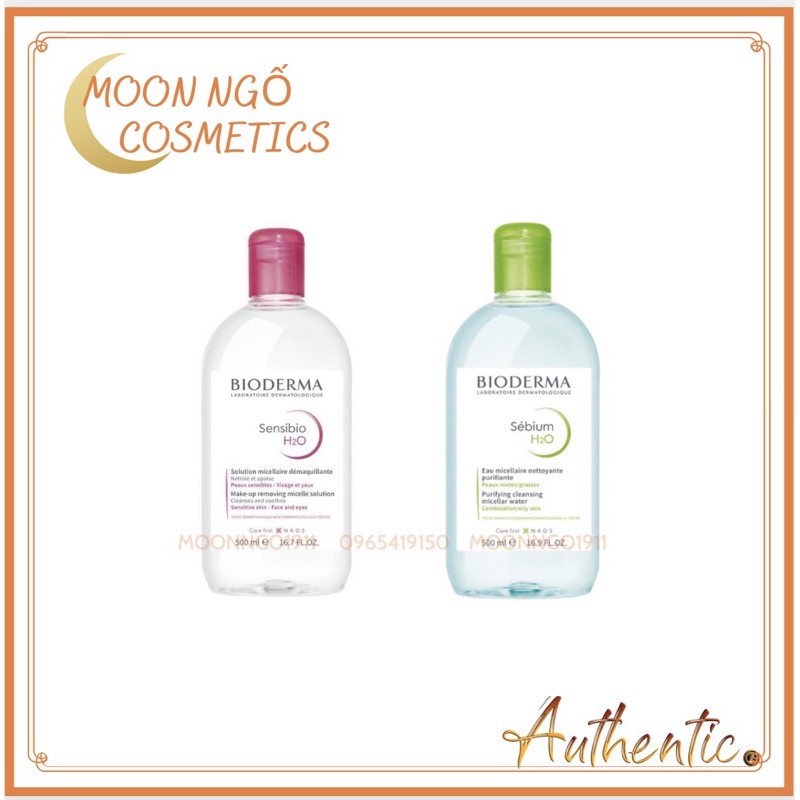 [Mã 44FMCGSALE1 giảm 10% đơn 250K] Nước Tẩy Trang, Làm Sạch Da Bioderma 500ml | BigBuy360 - bigbuy360.vn
