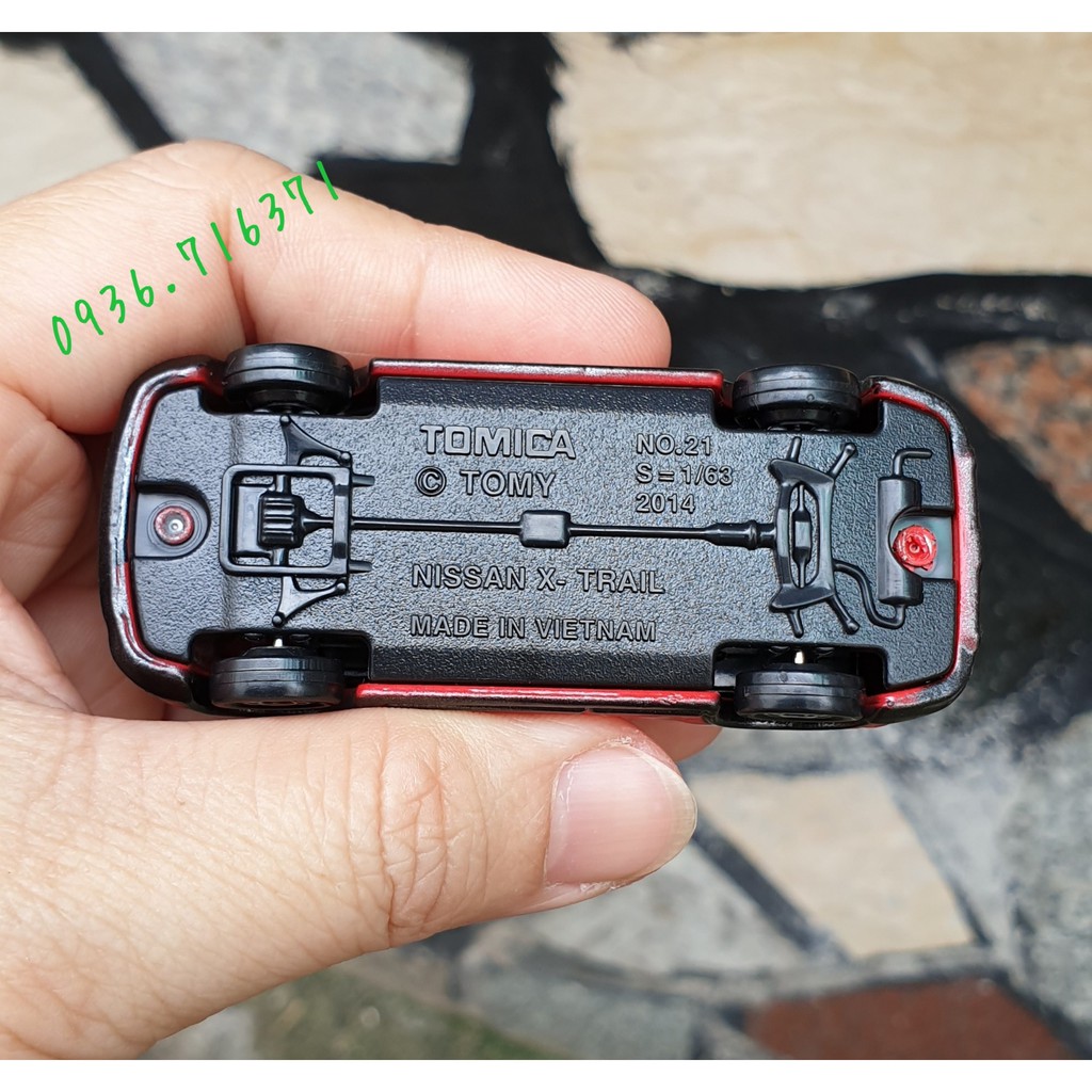 Mô hình xe cứu hỏa Nissan tomica Nhật Bản