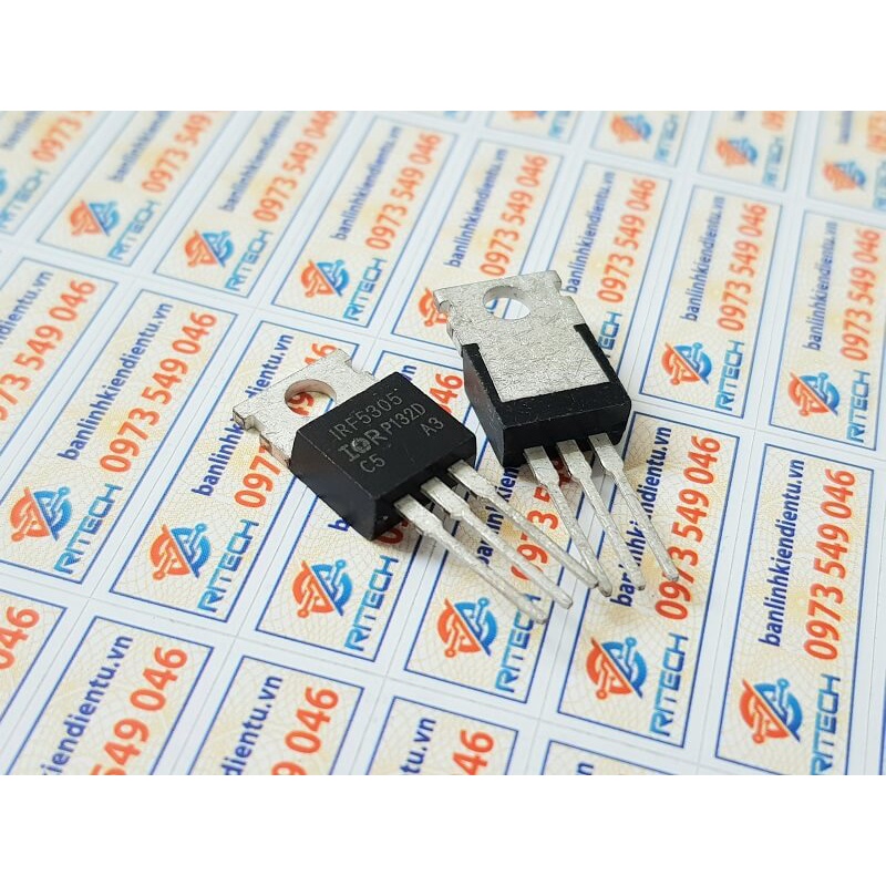 [Combo 3 chiếc] IRF5305 5305 Mosfet Kênh-P 55V-31A TO-220