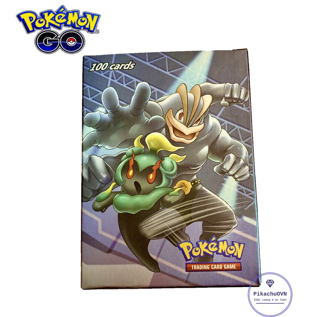 Bộ Thẻ Bài Chơi Pokemon 100 Thẻ Gx Chơi Đối Kháng New Đẹp